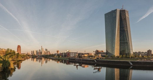 Sede del Banco Central Europeo en Fráncfort